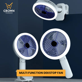 Multi Function Desktop Fan