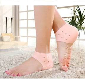 Silicon Half Heel Socks