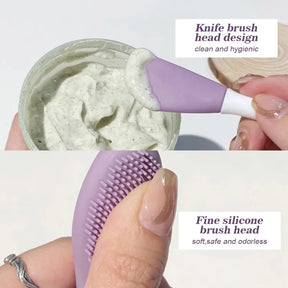 Double Sided Silicon Brush