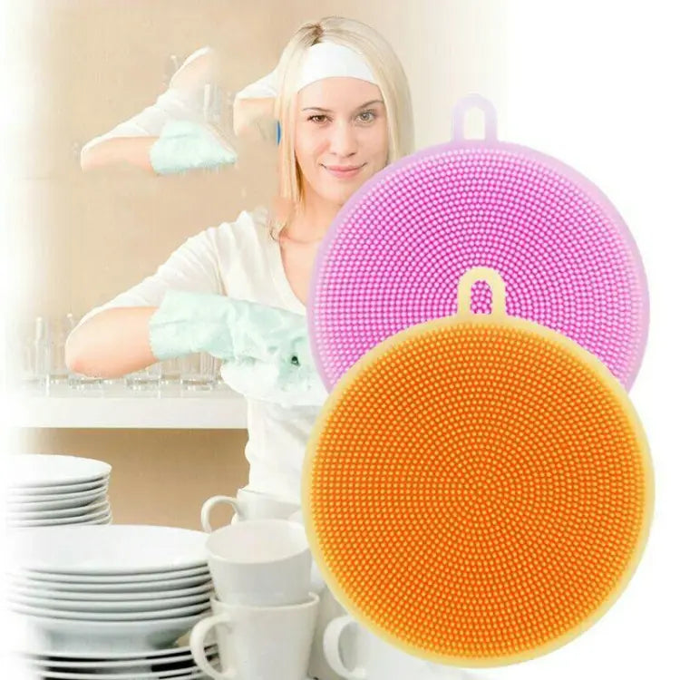 Silicon Dish Scrubber